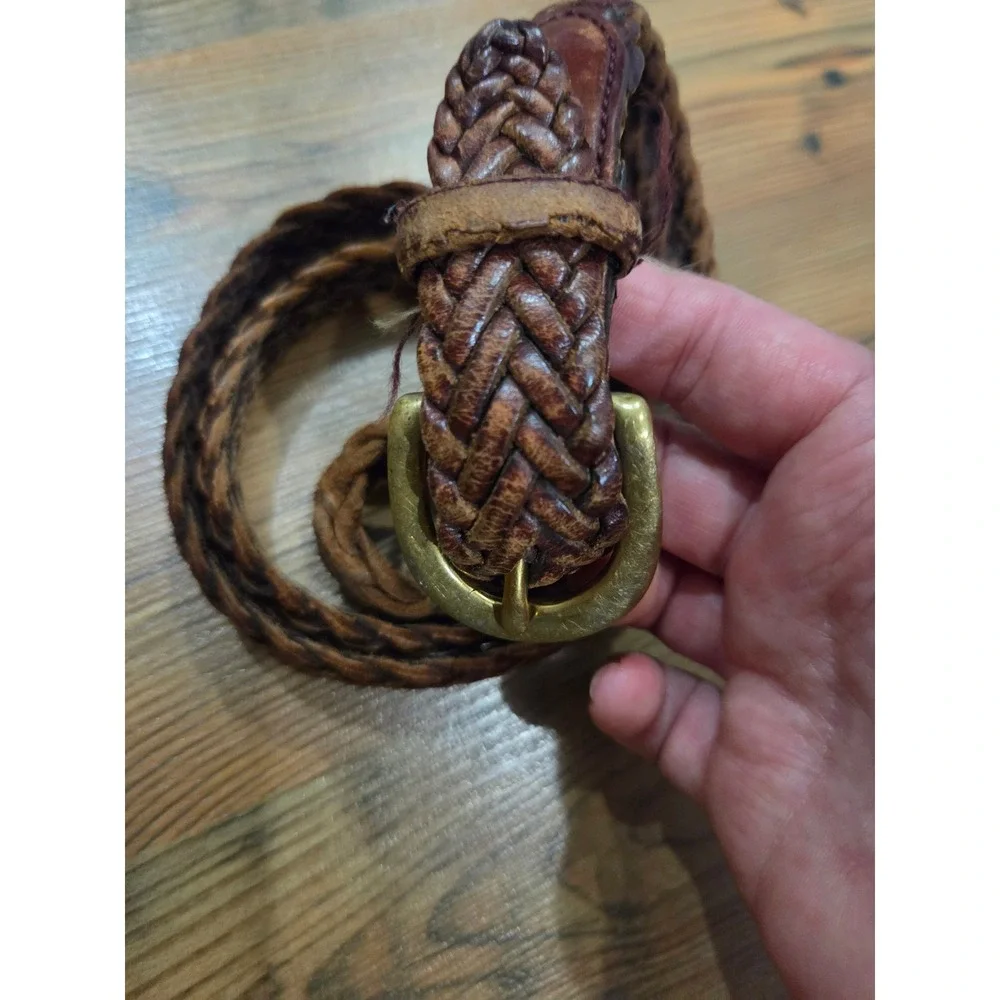 Brighton brown braided